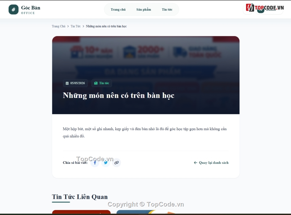 Website bán đồ dùng,Website đồ ăn,bán h